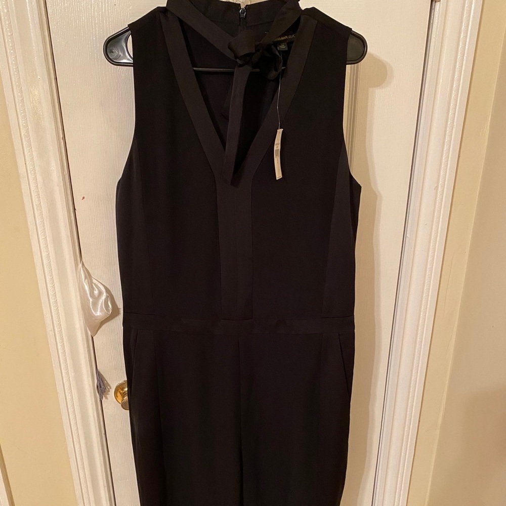Banana Republic TALL women’s Tuxedo black jumpsuit